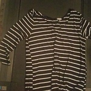 Charlotte Russe Three-Quarter Sleeve